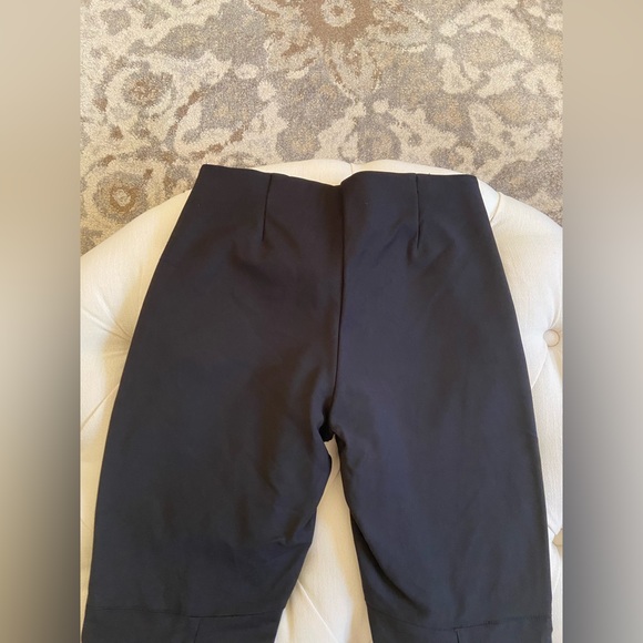 THEORY Black Dress Pants with Zippers Sz 4 - Picture 5 of 8